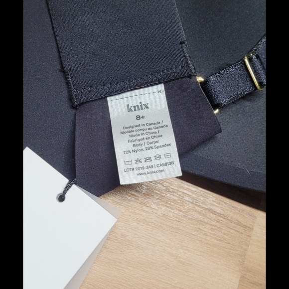 KNIX Wing Woman Contour Bra in Black - KNIX Size 8+ - Picture 5 of 5